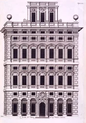 Diseño para el Palacio Real de Caserta, 1756